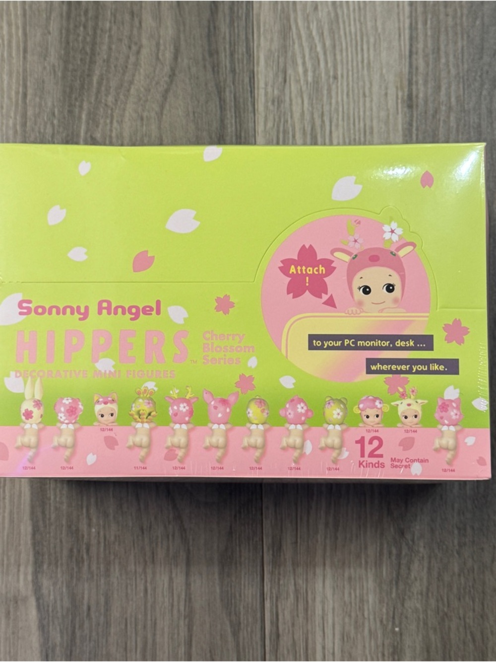 FULL SET! Cherry Blossom Series Hipppers Decorative Mini Figure - Pink/Green
